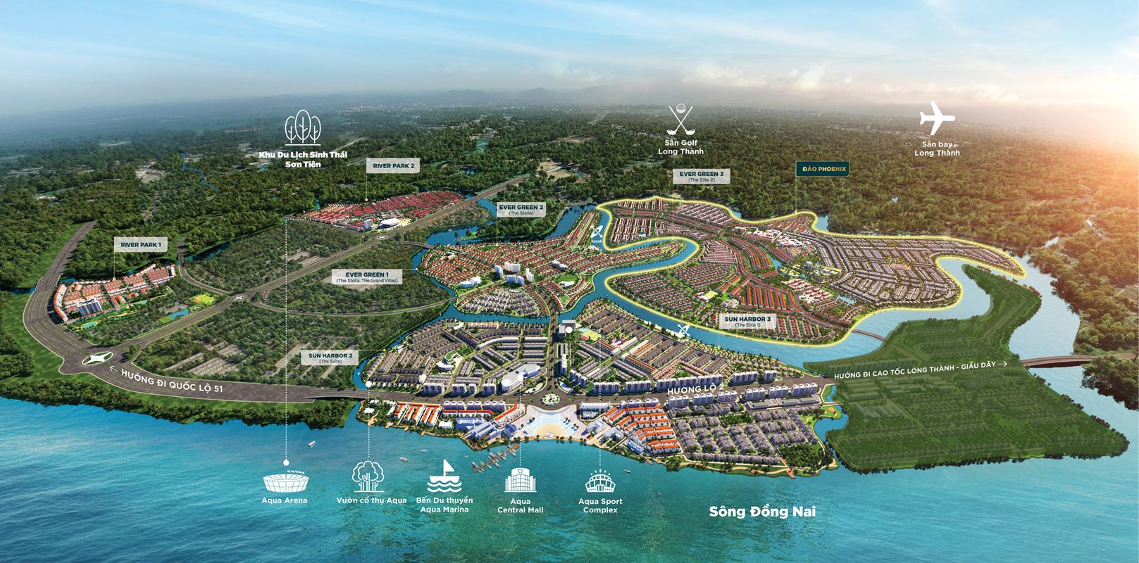 Mặt bằng aquacity