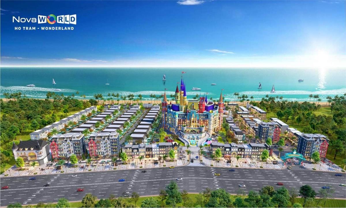 Thiết kế tổng quan phân kỳ Wonderland - NovaWorld Ho Tram