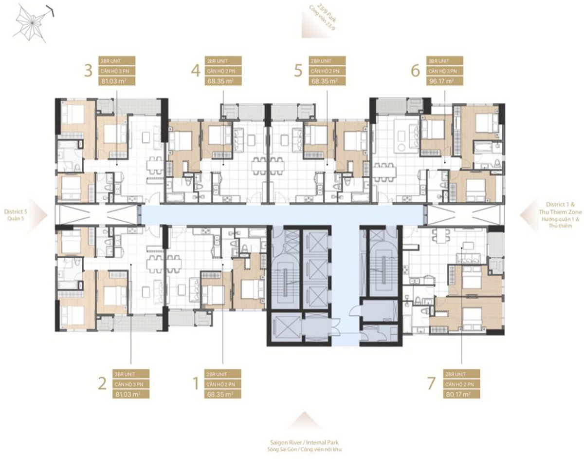 Mặt bằng block a2