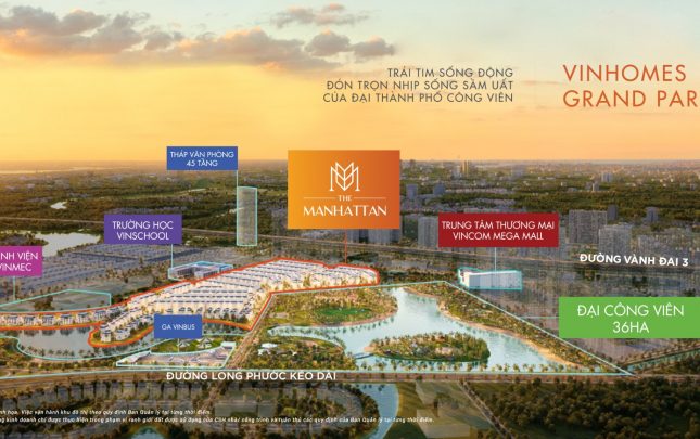 The Manhattan – Vinhomes Grand Park Quận 9